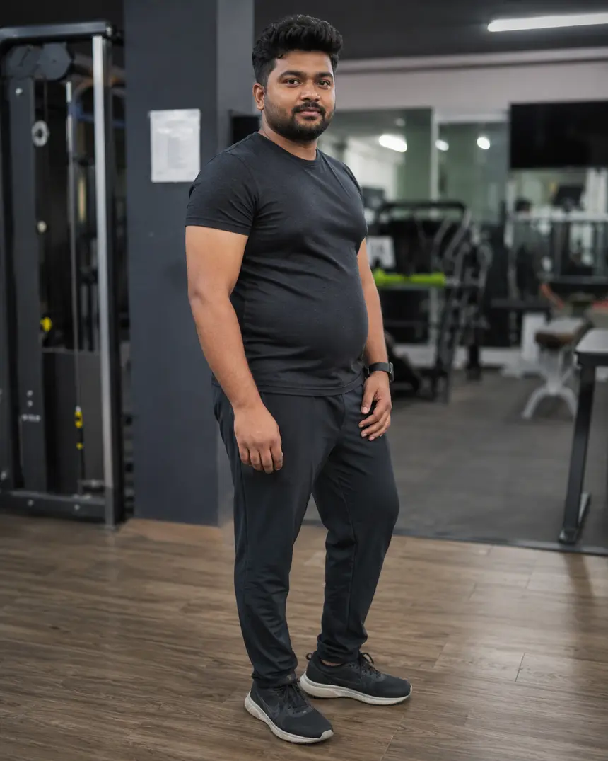 Arun Kumar before training